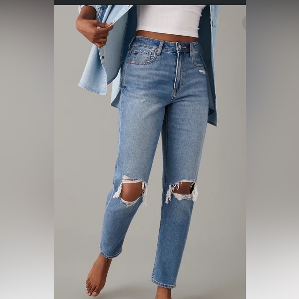 Aerie Mom Jeans